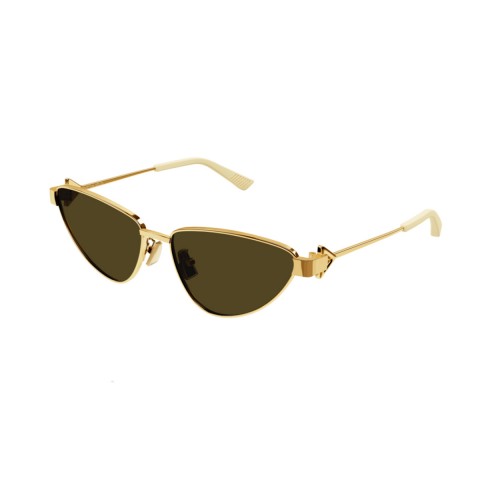 Bottega Veneta BV1186S 002 gold brown | Women's sunglasses