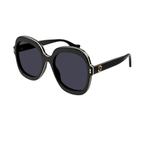 Gucci GG1240S 001 black black grey | Women's sunglasses