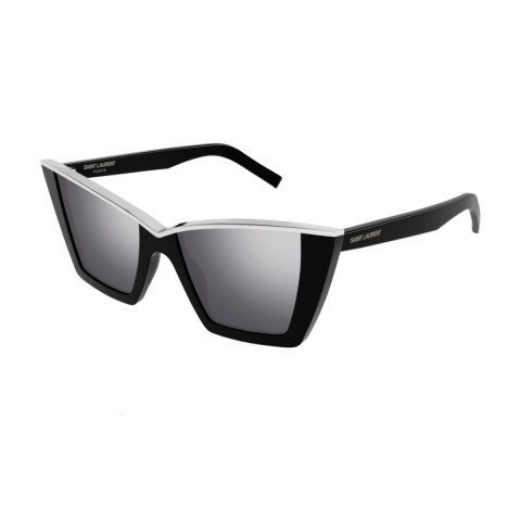 Saint Laurent SL 570 002 black black silver | Women's sunglasses