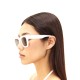 Jacquemus Les Lunettes Nocio Multi Beige | Women's sunglasses