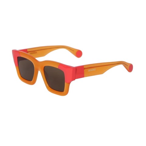 Jacquemus Les Lunettes Baci Multi Orange | Unisex sunglasses