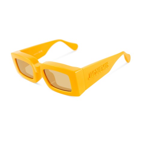 Jacquemus Les Lunettes Tupi Yellow | Unisex sunglasses