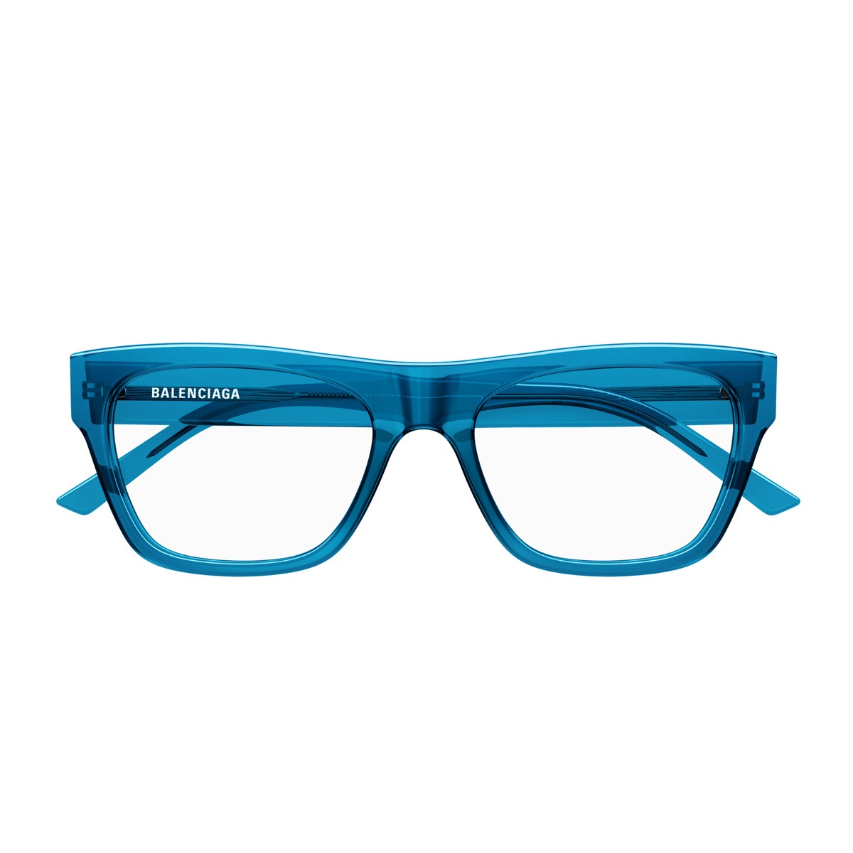 Balenciaga Eyewear cat-eye-frame Glasses - Blue