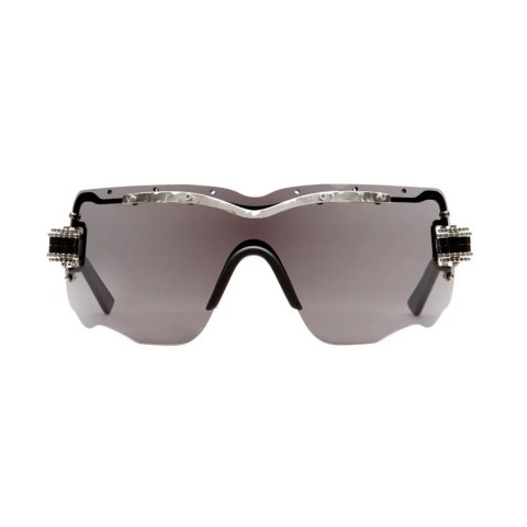 Kuboraum Maske E15 SI darkG Black Silver | Unisex sunglasses