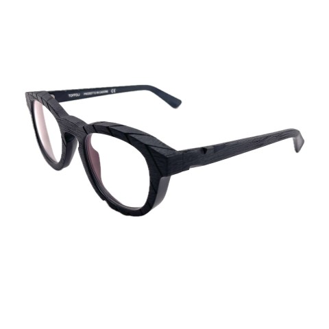 Toffoli Costantino TBLACK 03 Lavorazione Ruotino | Man eyeglasses