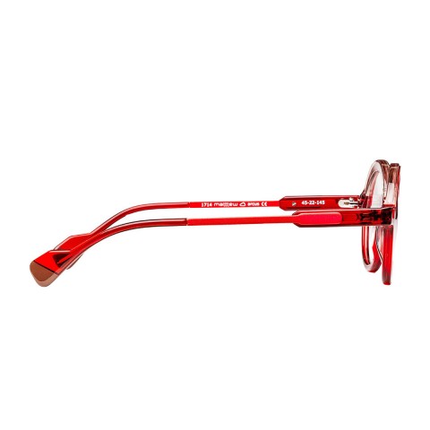 Matttew Arcus 1714 Cristallo Rosso | Unisex eyeglasses