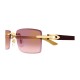 Cartier CT0582S Décor C Allongé de Cartier | Occhiali da sole Uomo