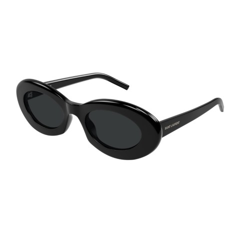 Saint Laurent SL 594 Linea SL Logo 008 Black | Woman sunglasses