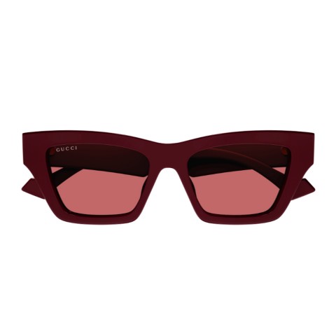 Gucci GG1753S 004 Burgundy Brown | Occhiali da sole Donna